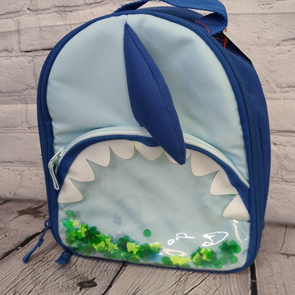 Blue Shark Kids Lunch Box
